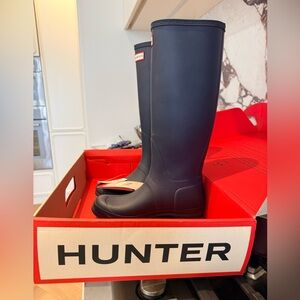 Hunter Classic Black Tall Boots